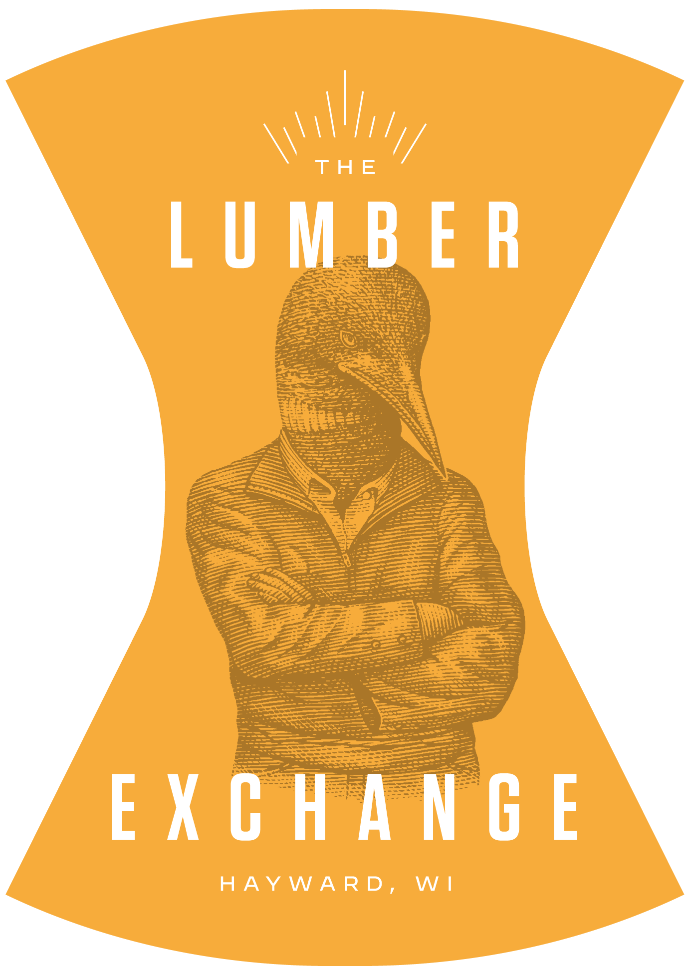 Lumber Exchange axe mark — alternate variation